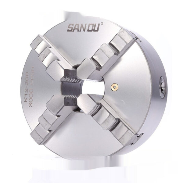 Self-centering Four-jaw Chuck Manual Linkage Lathe Chuck