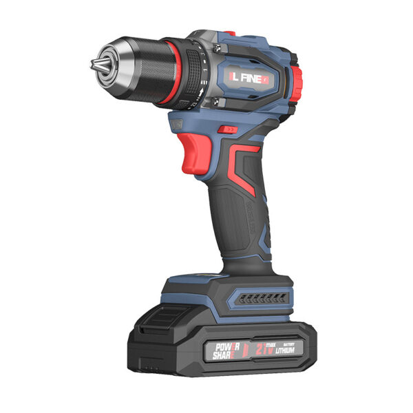 18 V21v Lithium Electric Drill Set Box Brushless Multifunctional Screwdriver
