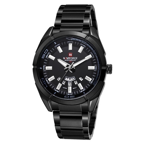 Steel Belt Men's Watch Business Belt Calendar Week Watch