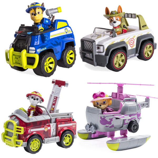 Patrol car toy set for children