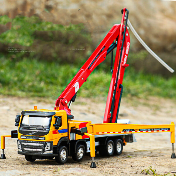 Cement Truck Toy Car Model Simulation Alloy Engineering