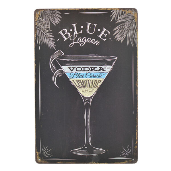 Cocktail WIFI Tinplate