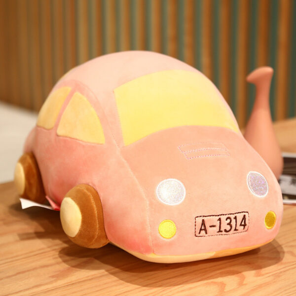 Creative Car Plush Toy Bus Doll Cute Pillow Ragdoll Children's Birthday Gifts