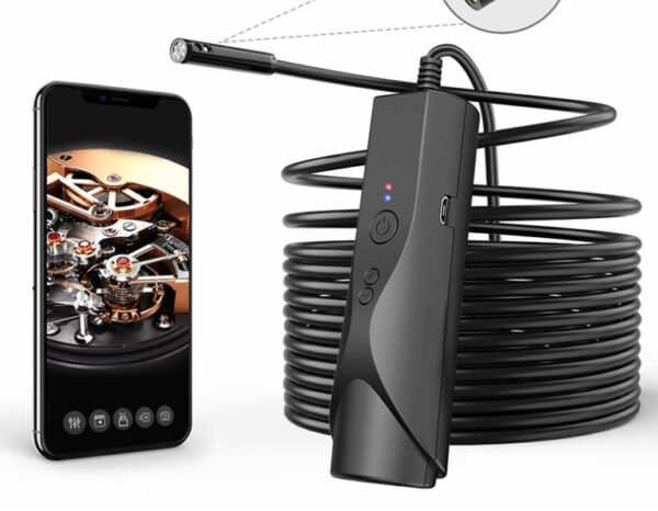 New Handle Dual-lens WiFi Endoscope