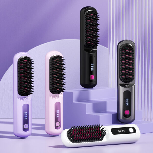 Wireless Anion Does Not Hurt Hair Portable Straight Comb