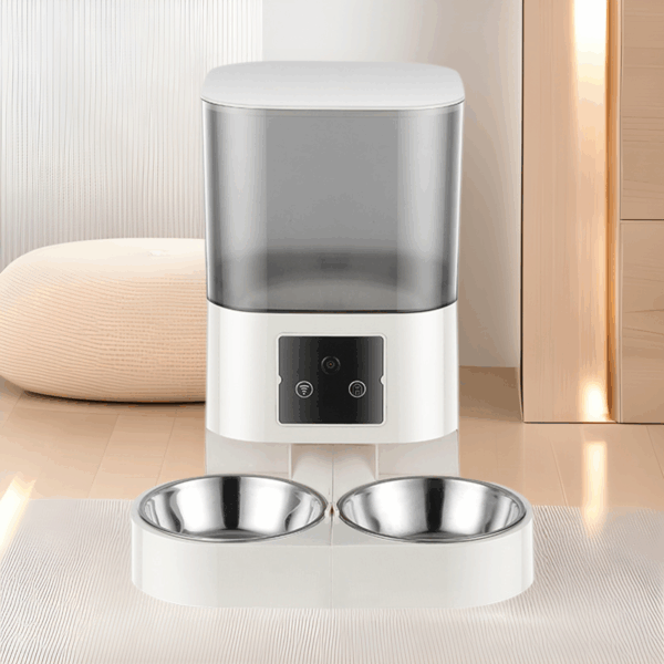Timing Quantitative Remote Control Automatic Pet Feeder Cat Food Dog Food Intelligent Feeding Machine