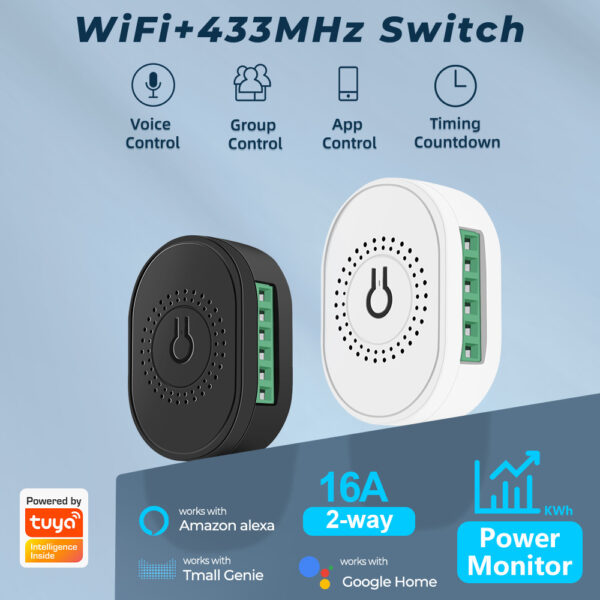 Graffiti Smart Home Wifi 433 Wireless On-off Device